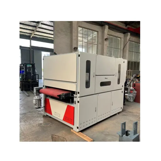 1000mm Metal Sheet Sanding Machine Wet Type Abrasive Belt Sanding Machine