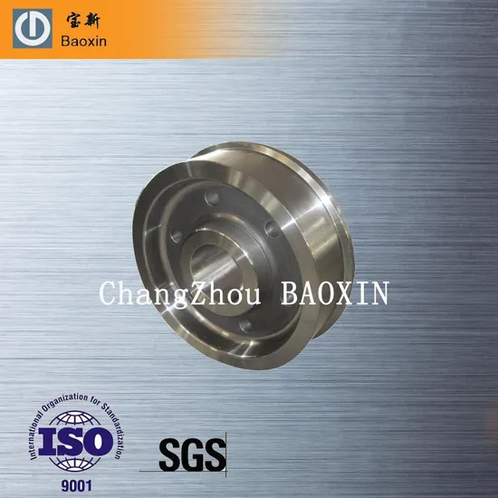 ANSI Single Flange Forged Alloy Crane Wheel for Machinery Manufacturing Industry