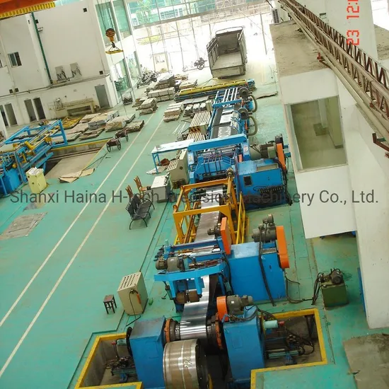 Cut to Length Machine for Pipe Mill Coil Cutting Machine
