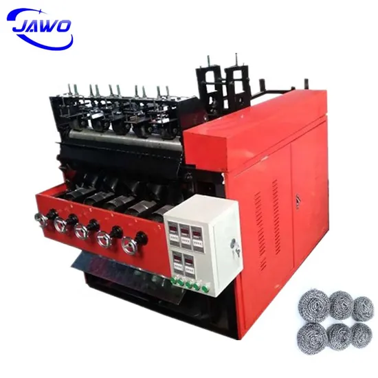 China Supplier Wire Ball Machine Stainless Steel Scourer Making Machine for Sale