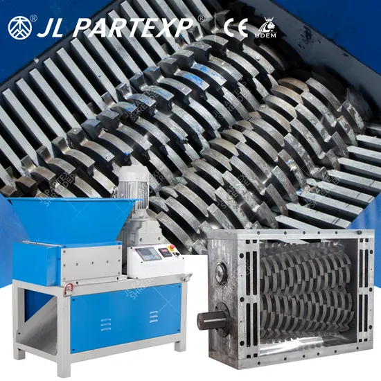 Wood/ Metal/ Rubber/ Plastic/ Cardboard Shredder Machine Chamber Box Knife Blade