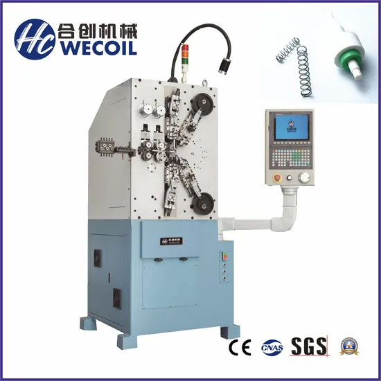 HCT-816 8 Axis CNC High Spring Barter Spring Coiling Machine