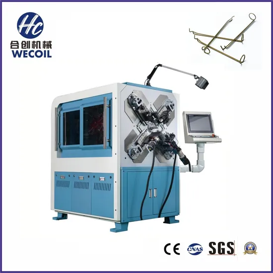 HCT-NM1220X 12-16 Axis CNC Spring Forming Machine With Wire Rotation