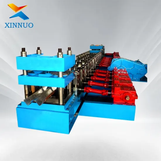 Xinnuo Highway Guardrail 2/3 Wave Roll Forming Making Machine