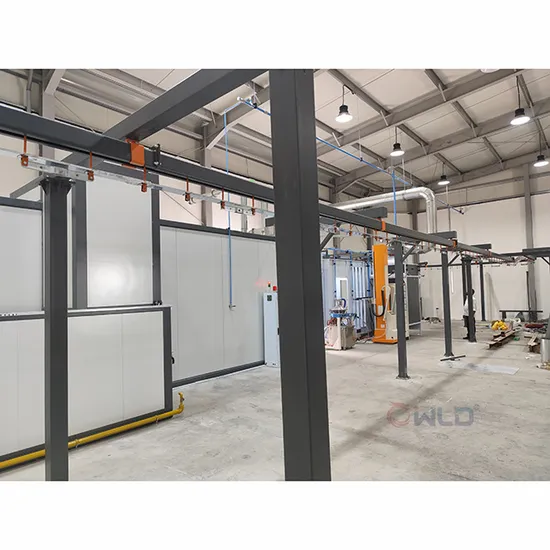 Wld Surface Finishing Solution Powder Coating Production Line with Conveyor System