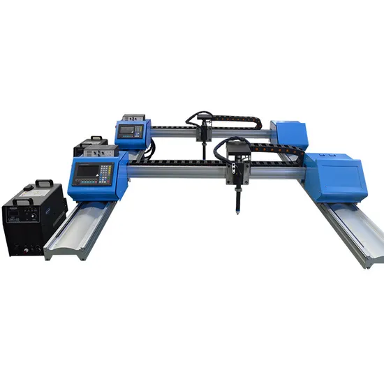 Portable Gantry Fiber Laser Gantry Laser Cutting Machine P80 Plasma Cutting Torch