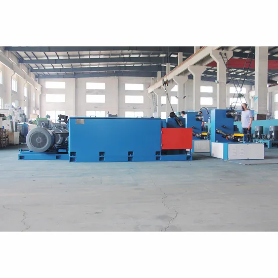 High Speed Best Selling Water Pulley Type Medium Pull Water Tank Factory Price High Quality Straight Line Wire Drawing Machine with Servo Direct Drive Motor