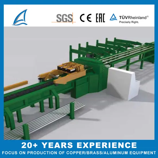 Automatic Three Wire Steel Aluminium Bar Tube Pipe Cold Drawing Machine