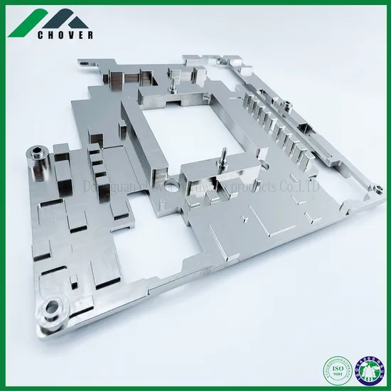 5g Communication Industry Server Host Square Aluminum Structure Metal Surface Frame CNC Processing Machining Part