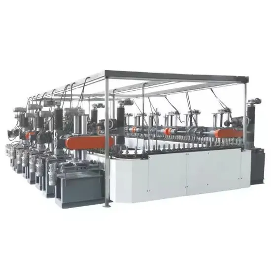 Automatic High Efficiency Door Handle/Faucet Handle/Angle Valve Cloth Wheel Chain Polishing Machine