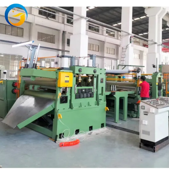 Steel Sheet Slitter for Coil Cutting Simple 0.1-3*1000mm Metal Strip Iron Coil Slitting Line High Precision Metal Slitter Machine