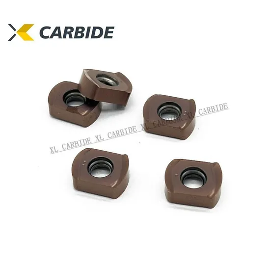 Blmp0603r-L Tungsten Carbide CNC Machine Fast Feeding Milling Insert