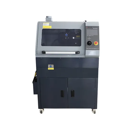 Precision Beta-300 PRO Metallurgy Inspection Cutting Metallographic Coolant-Fed Bench-Top Metallography Diamond Cutting Wheel Machine for Metal Specimens