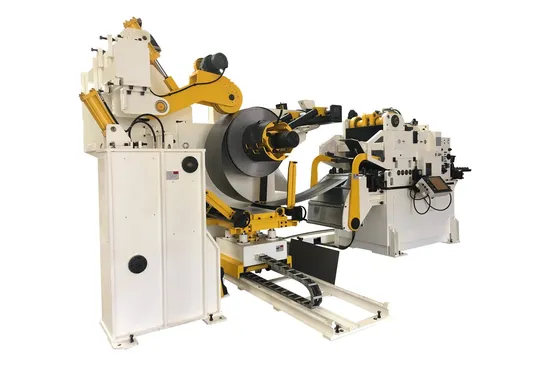 Customized Coil Nc Servo Feeder Uncoiler Straightener Feeder 3 in 1 Compact Decoiler Straightener Feeder for Press Machine for Automotive Parts