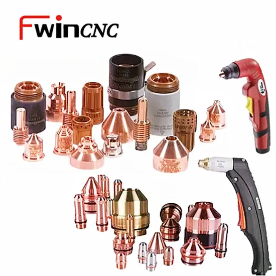 Plasma Cutting Torch Nozzle Electrode Shield Retaining Cap Swirl Ring for Lincoln/Kjellberg/Thermal Dynamics/Esab/P80/Hypertherm Consumable