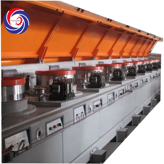 Low Carbon Steel Metals Wire Drawing Machine for Making Nails