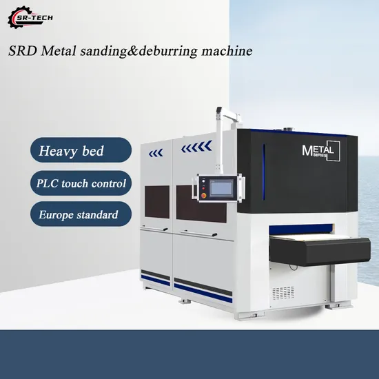 Steel Metal Plate Edge Deburring Polishing Machine for Laser Cutting Parts