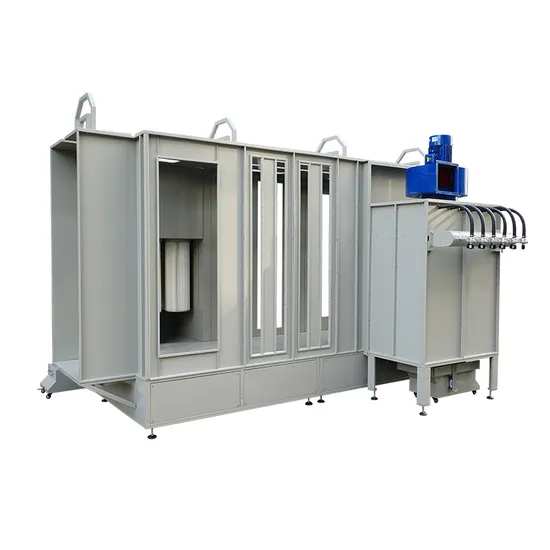 Tunnel Automatic Powder Coating System with Spray Booth