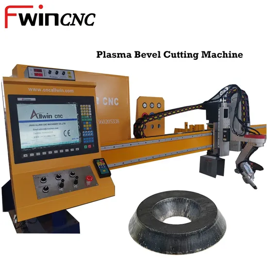 5 Axis Metal Bevel Plasma Cutter Heavy Gantry Plasma Cutting Machine Dishes Vessel Cutting