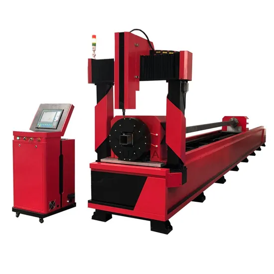 2022 Jinan Round Pipe Plasma Cutting Machine CNC Metal Steel Square Rectangle Tube