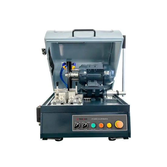 ISO-Certified High Precision Lab-Use CT-250s/CT-250V Durable Automatic Sample Cutter Model Metallographic Specimen Metallography Diamond Cutting Wheel Machine