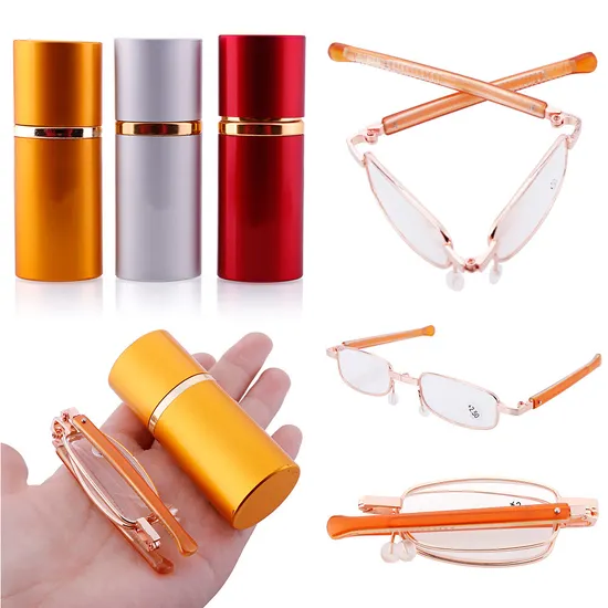 Eyeglass Case for Men Glasses Case Aluminum Light Nearsighted Spectacle Case Box