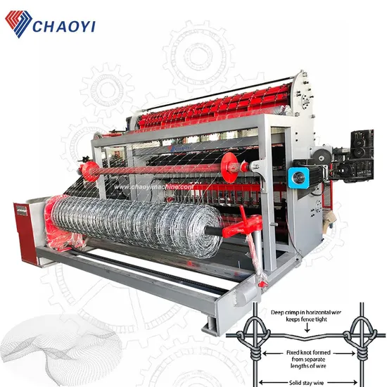 New Type Automatic Grassland Fixed Knot Fence Weaving Making Machine