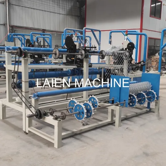 High Quality Automatic Chain Link Fencing Making Machine Plant