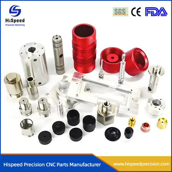 OEM Machining CNC Turning Metal Prototype Heat Sink Anodized Titanium Aluminum Parts