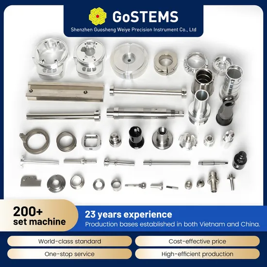 China & Vietnam-Based Manufacturing Customized CNC Machining Parts for Automo/Car with Aluminum/Stainless Steel