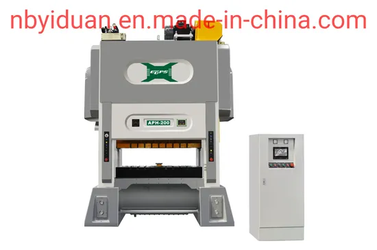 CNC APH60~500tons Gant Type Speed Precision Four Post Guider Stamping Power Press Machine