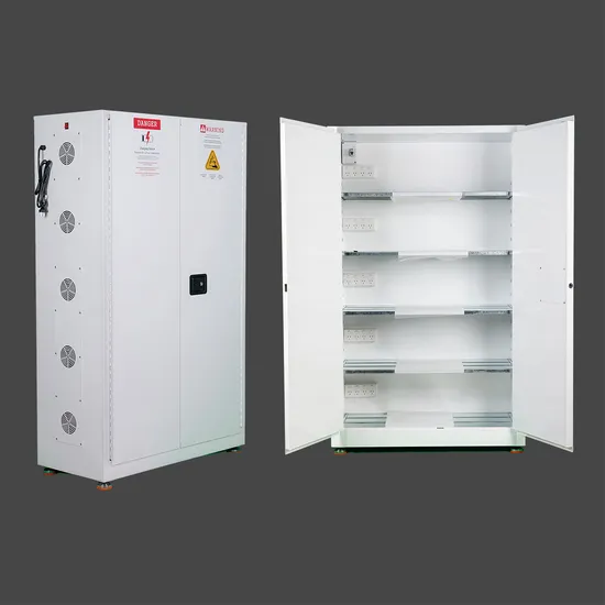 Explosion-Proof Double Wall Galvanized Steel Battery Storage and Charging Cabinet