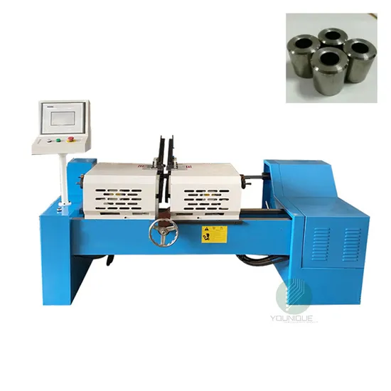 Automatic Copper Aluminum Stainless Steel Pipe Tube Metal Bar End Chamfering Machine