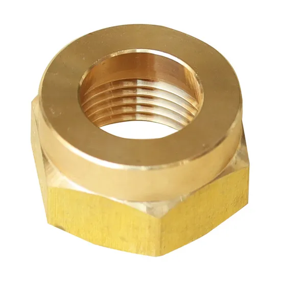 OEM Customized Non-Standard Copper Nut Milling Turning Parts Precision CNC Machining Part