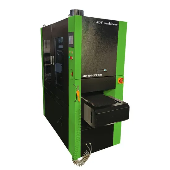 Automatic Finishing Machine Flat Metal Polishing Machine for Laser Cutting Parts Ss Iron Copper