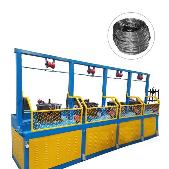 China Low Price Pulley Type Dry Wire Drawing Machine with Inverter Manufacturer
