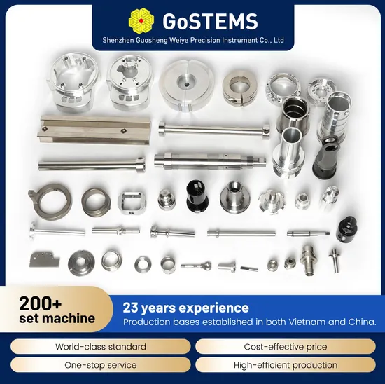 Made in China&Vietnam Aluminum/Stainless Steel CNC Machining Parts for Auto/Car Applications