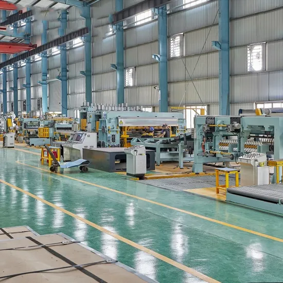 Metal Coil Automatic Stamping Press Servo Feeder Cut to Length Line Shearing Machine