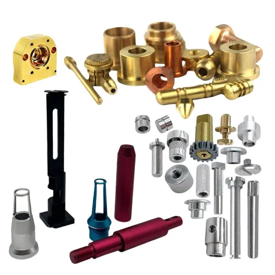 Customized Precision Turning for Aluminum and Brass Engineering Parts Anodized Aluminum CNC Machining Service