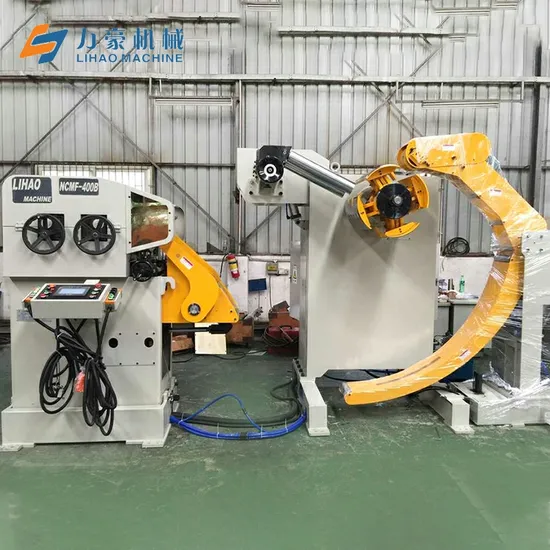 3 in 1 Servo Hydraulic Decoiler Straightening Feeder Machine for Coil Steel Metal Sheet