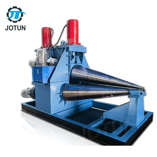 Jotun CNC Hydraulic Universal 3 Roller Plate Cone Rolling Machine