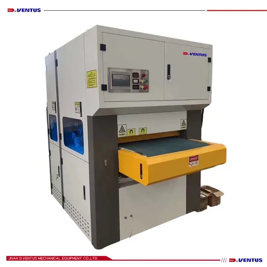 800mm Wide Flat Polishing Machine for Metal Sheet Deburring and Buffing