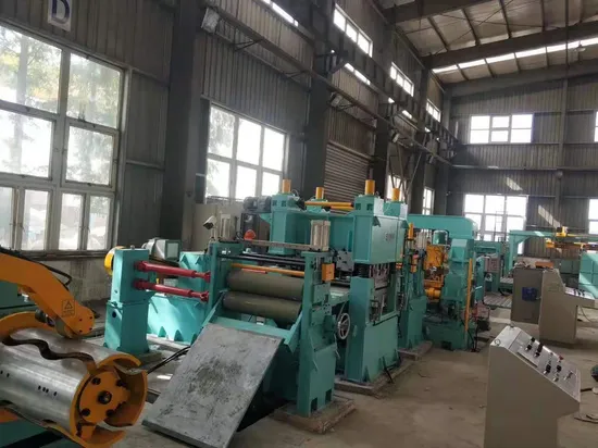 High Quality Hydraulic Stainless Steel Rotary Shearing Machine for Gi/Ga/ Gl Steel Coil