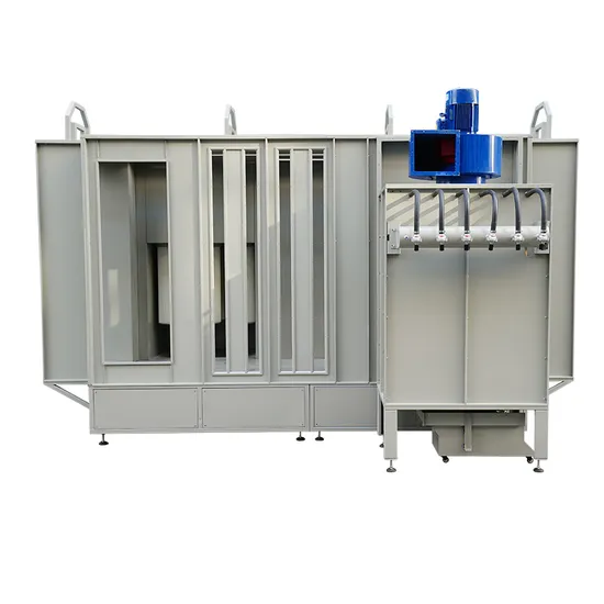 Automatic Powder Coating Spray Booth for Painting Furniture, Electrostatic Painting Chamber
