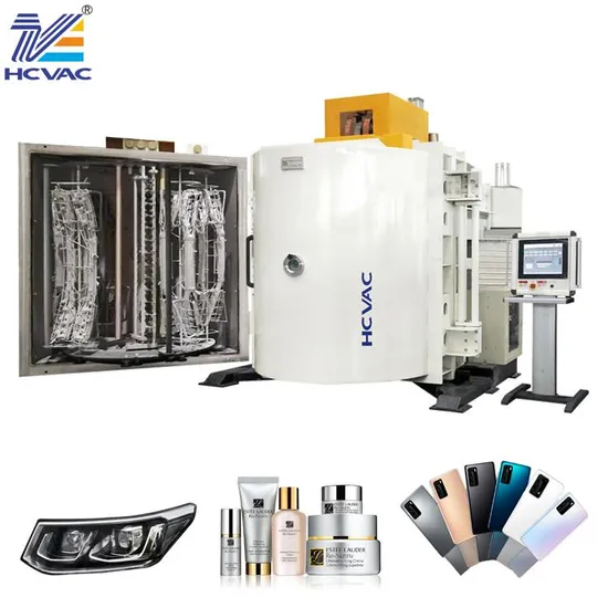 Hcvac New Plastic Metallizing Machine for Plastic Car Lamps Buttons