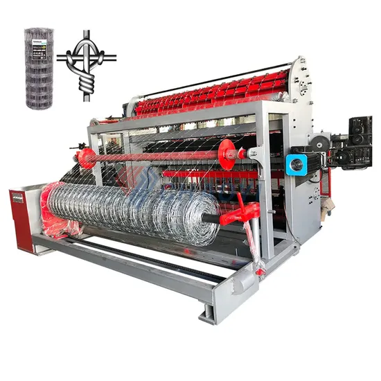 2.4meter Fully Automatic Fixed Knot Pig Fence Wire Mesh Making Machine (Direct factory)