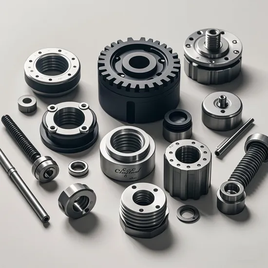 Custom CNC Machined Aluminum and Brass Gear Parts for Mechanical Systems