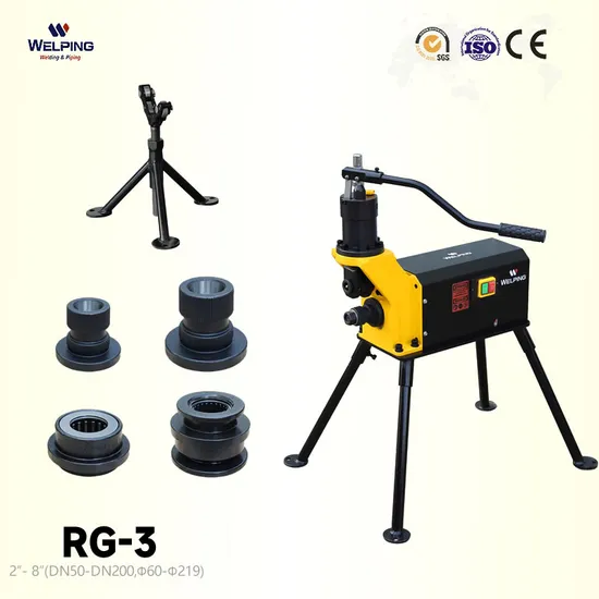 Customized Pipe Grooving Machine OEM Pipe Groovers Manufacturer Pipe Roll Groover Rg-3