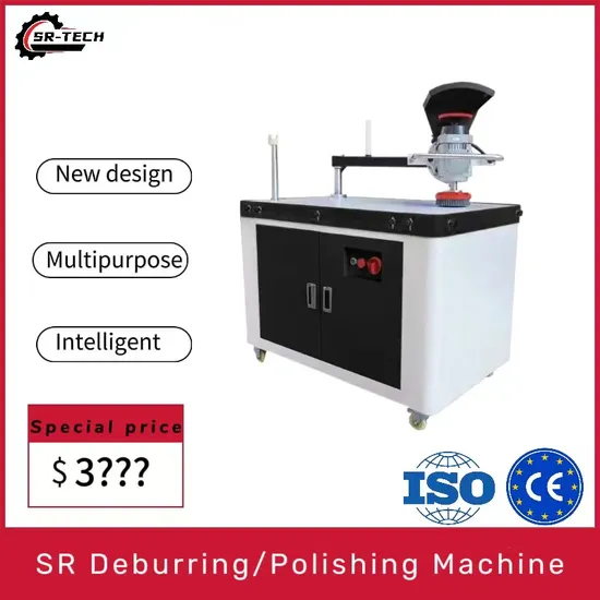 Manual Polishing Machine Flexible Swing Arm Vacuum Table Grinding Wire Brush Steel Aluminum Iron Metal Sheet Deburring Machine