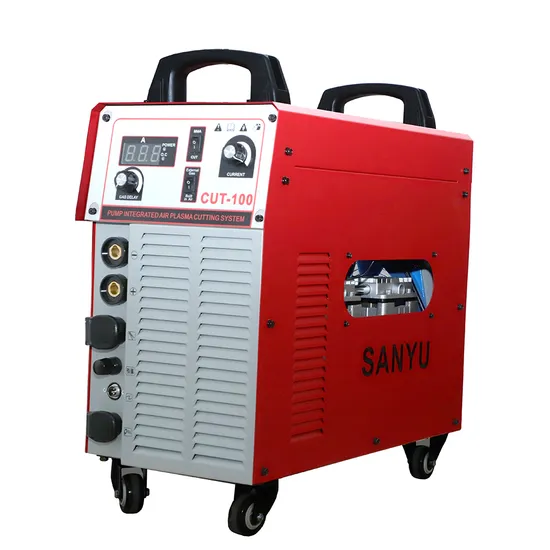 Sanyu Cut 100A Plasma Cutter Machine Cutter Cut/MMA Built-in Air Pump